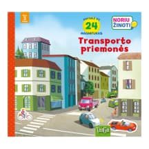 Knyga TRANSPORTO PRIEMONĖS. SU 24 MAGNETUKAIS