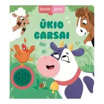 Knyga ŪKIO GARSAI. IŠPAINIOK GARSUS