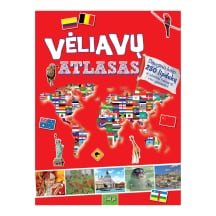 Knyga VĖLIAVŲ ATLASAS. DAUGIAU KAIP 250 LIPD.