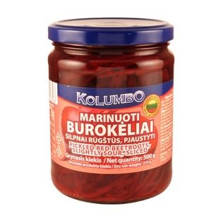 KOLUMBO marinuoti burokėliai, 500 g
