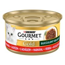 Kon. kačių ėd. GOURMET DELIGHT, su jaut., 85 g