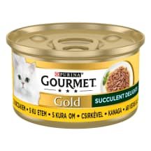 Kon. kačių ėd. GOURMET DELIGHT, su višt., 85 g