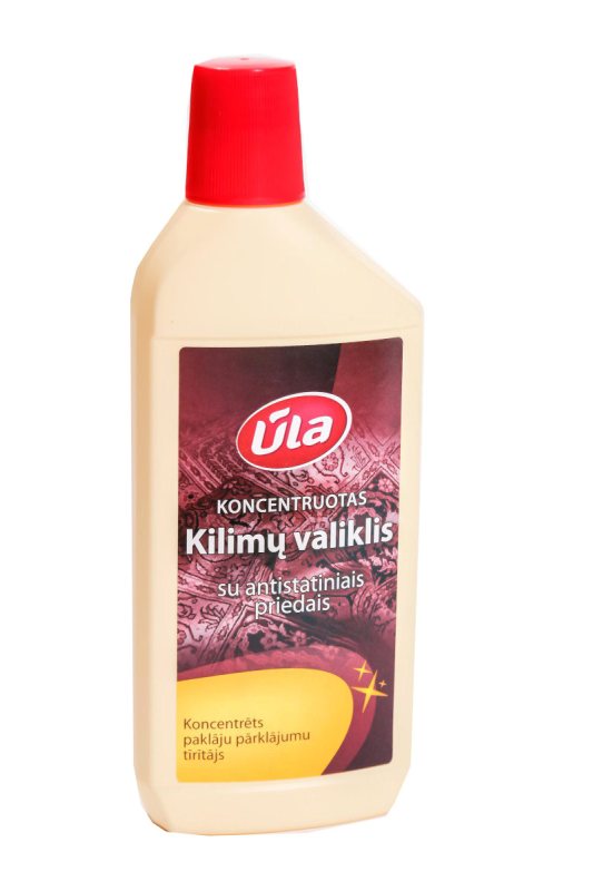 Koncentruotas kilimų valiklis ŪLA su antistatiniais priedais, 500 ml