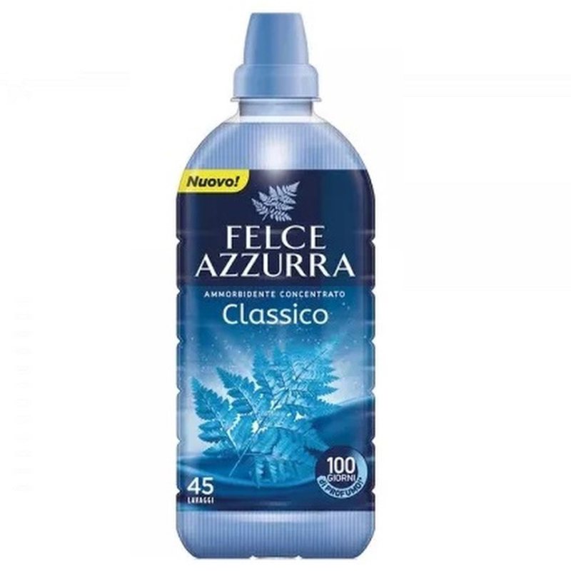 Koncentruotas skalbinių minkštiklis Felce Azzurra, Classico, 900 ml