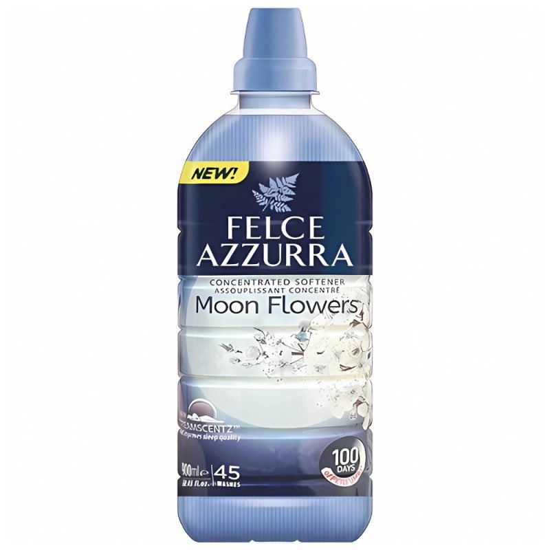 Koncentruotas skalbinių minkštiklis Felce Azzurra, Moon Flowers, 900 ml