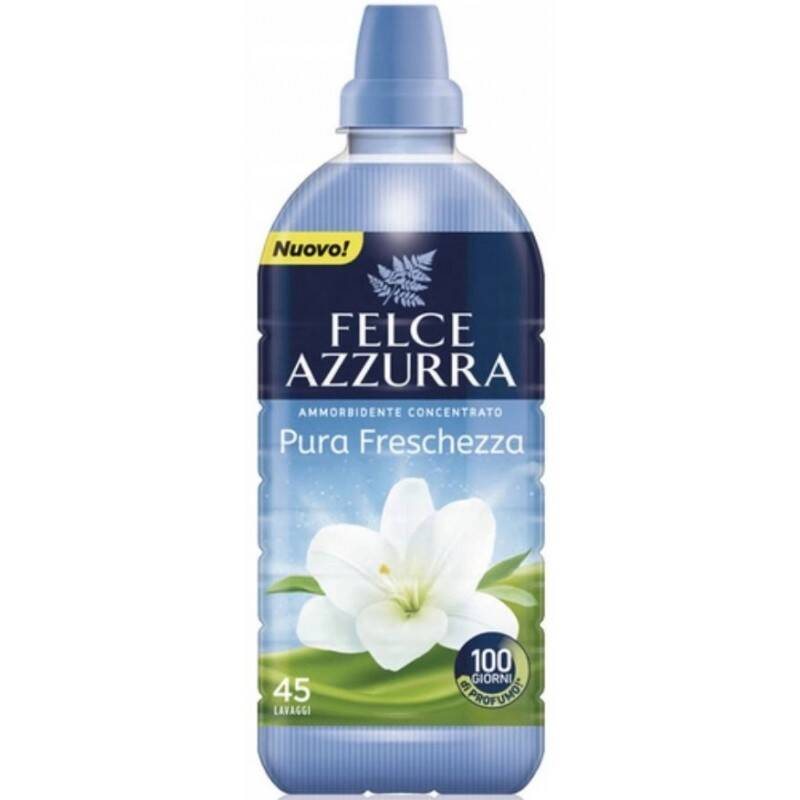 Koncentruotas skalbinių minkštiklis Felce Azzurra, Pure Freshness, 900 ml