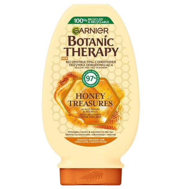 Kondicionierius labai pažeistiems plaukams Garnier Botanic Therapy su medumi ir propoliu, 200 ml