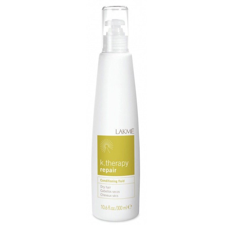 Kondicionuojamasis fluidas sausiems plaukams Lakme K. Therapy Repair Conditioning Fluid, 300 ml