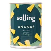 Kons. ananasų gabaliukai SALLING, / 340g, 567 g