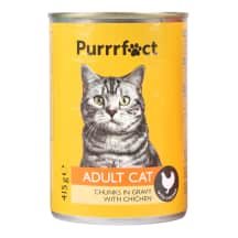 Kons. ėdal. katėms išt. PURRRFECT, 415 g