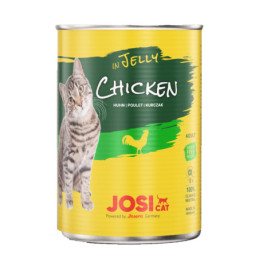Kons. kačių ėdalas JOSICAT, vištiena drebučiuose, 400 g