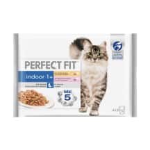 Kons. kačių ėdalas PERFECT FIT MIX, 4 x 85 g
