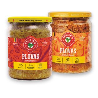 Konservuotas LIETUVIŠKAS arba RYTIETIŠKAS plovas, 480 g