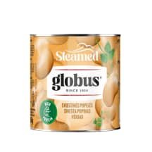 Kons. sviestinės pupelės GLOBUS, /285 g, 326 g