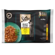 Kons.ėdal. katėms višt., SHEBA CUISINE, 4 x 85 g