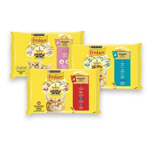 Konser. kačių ėdalas FRISKIES, 3 rūš., /pak., 4 x 85 g