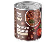 Konserv. keptos pupelės aitriųjų paprikų padaže WELL DONE, 400 g