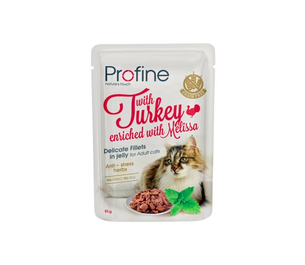Konservuotas ėdalas katėms Profine with Turkey Enriched with Melissa, 400 g