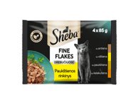 Konservuotas kačių ėdalas SHEBA su paukštiena, 340 g