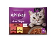 Konservuotas kačių ėdalas WHISKAS PURE DELIGHT, 340 g