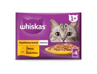 Konservuotas kačių ėdalas WHISKAS su paukštiena, 340 g