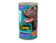 Konservuotas šunų ėdalas CANIS MAJOR su ėriena, 1.25 kg