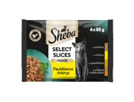 Konservuotas visavertis kačių ėdalas SHEBA DUETT, 340 g