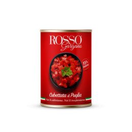 Konservuoti pomidorai ROSSO GARGANO, smulkinti, skard., 400 g