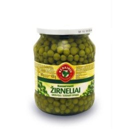 Konservuoti žalieji žirneliai, 690 g