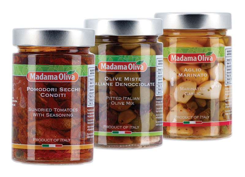 Konservuotoms daržovėms MADAMA OLIVA