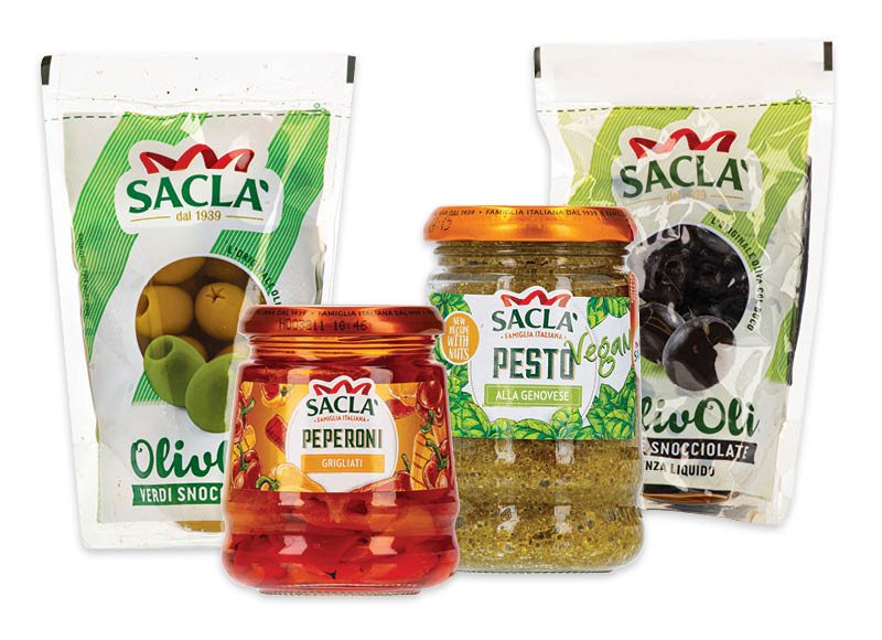 Konservuotoms daržovėms, padažams SACLA