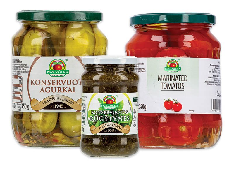 Konservuotoms daržovėms PSZCZOLKA