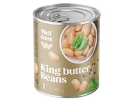 Konservuotos sviestinės pupelės WELL DONE, 400 g