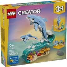 Konstr. LEGO Jūrų Gyvūnai: Delfinai 31385