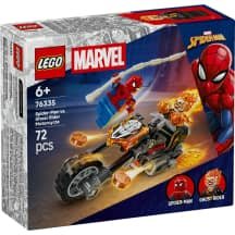 Konstr. LEGO Žmogus Voras Prieš Motoc. 76335