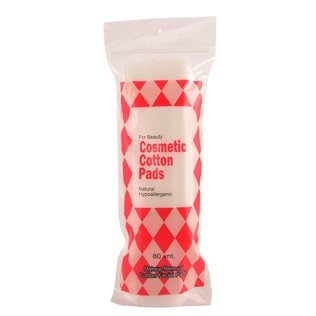 Kosmetiniai vatos diskeliai FOR BEAUTY, /pak., 80 vnt