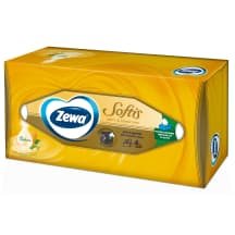 Kosm.servet. ZEWA SOFT&SENSIT. 4sl., 80 vnt