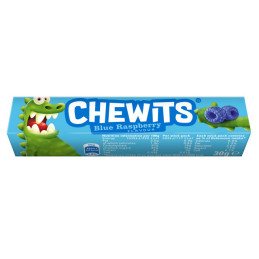Kramt. saldainiai CHEWITS BLUE RASPBERRY, 30 g