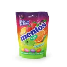 Kramt. saldainiai MENTOS FRUIT MIX, 160 g