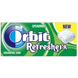 Kramtomoji guma ORBIT REFRESHERS SPEARMINT, 15.6 g