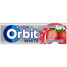 Kramtomoji guma ORBIT WHITE STRAWBERRY, 14 g