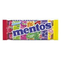 Kramt.saldainiai MENTOS RAINBOW, 112,5g, 3 vnt
