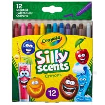 Kreidelės CRAYOLA, spalv., kvep., 12 vnt
