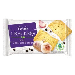 Krekeriai FERIA su česnakais ir pipirais, 100 g