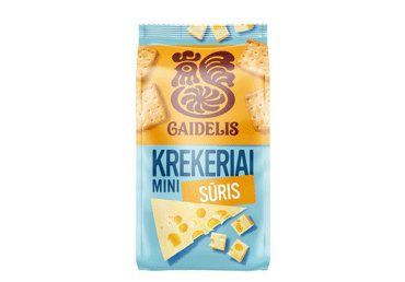 Krekeriai GAIDELIS MINI sūrio skonio, 72 g