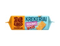 Krekeriai GAIDELIS, rūkyto bekono skonio, 72 g