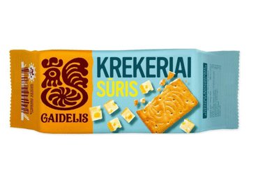 Krekeriai GAIDELIS, sūrio skonio, 72 g