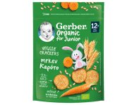 Krekeriai GERBER Organic morkų skonio, 100 g