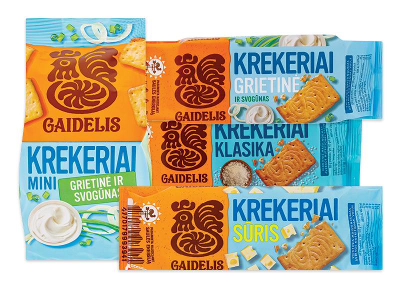 Krekeriams GAIDELIS 7 GRŪDAI, 70 g