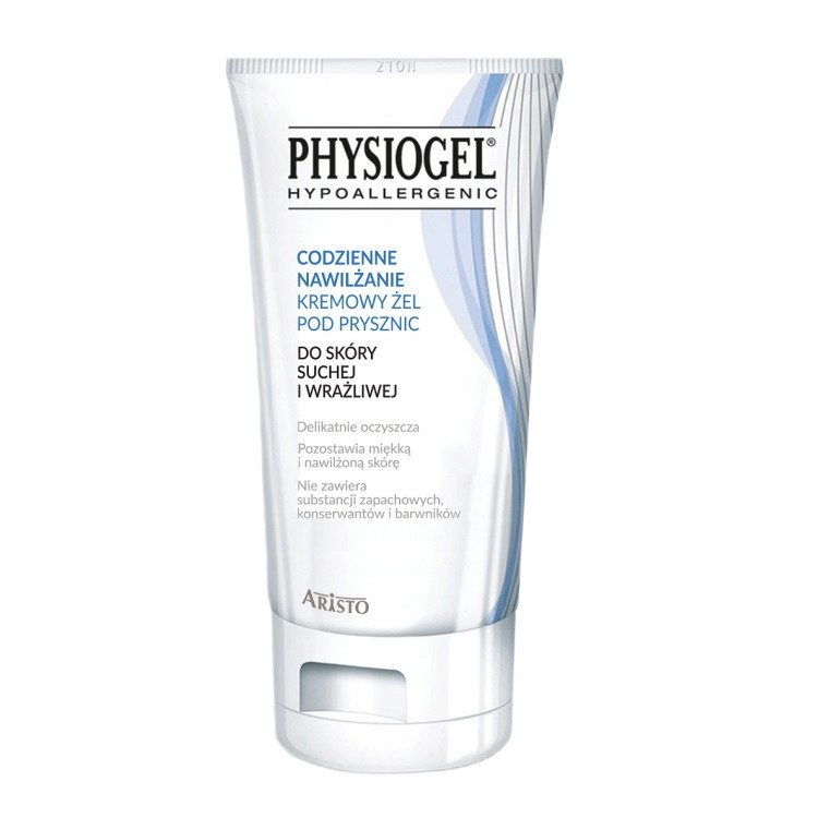 Kreminė kasdien drėkinanti dušo želė Physiogel, 150 ml
